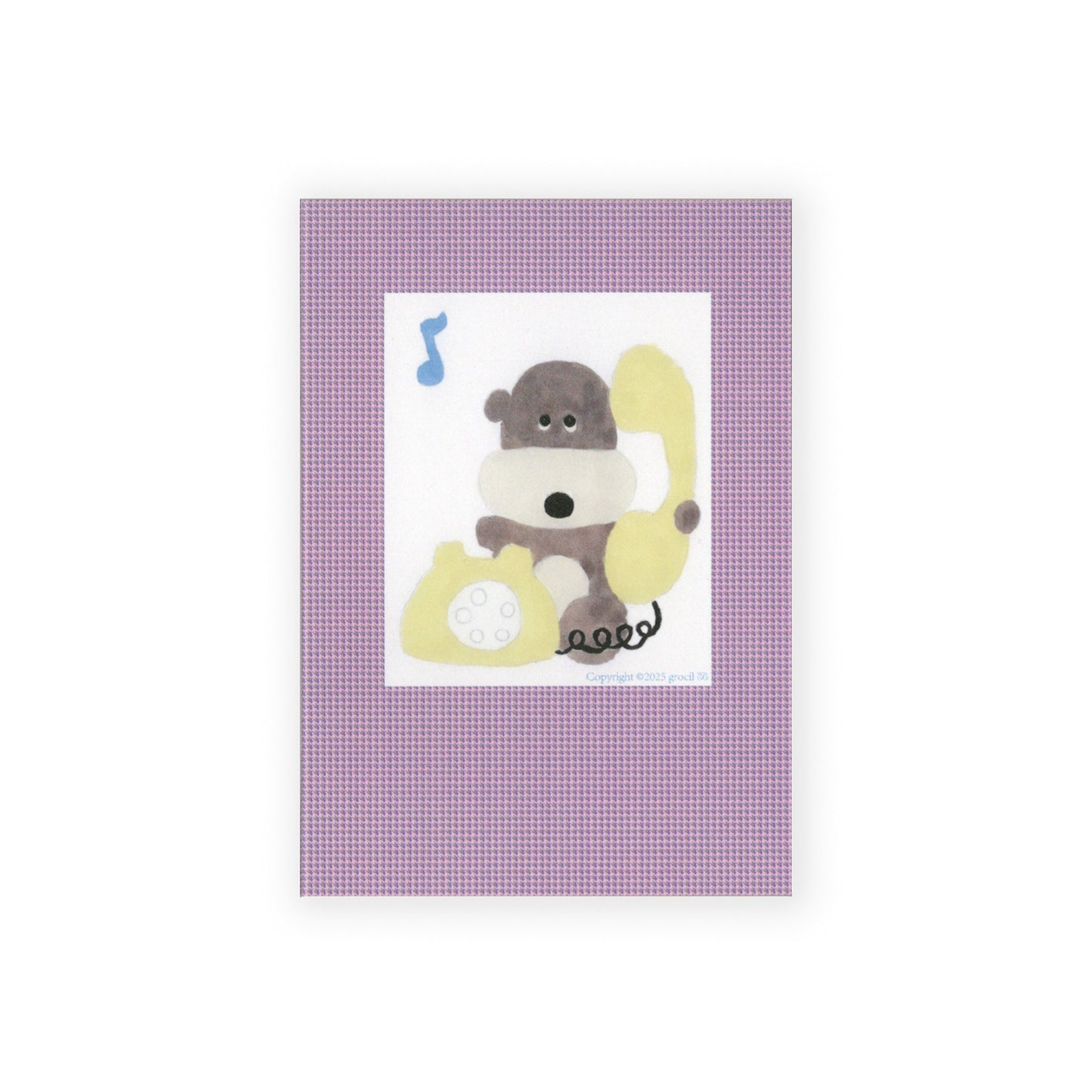 Telephone Puppy Notebook