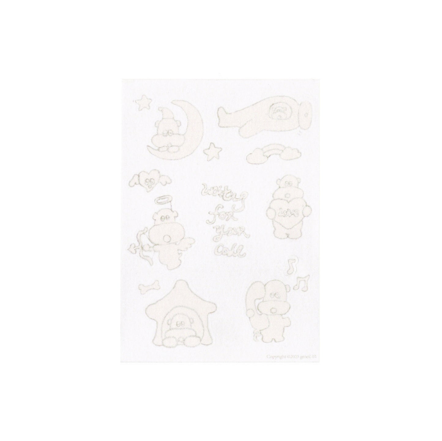 Telephone Puppy Notebook